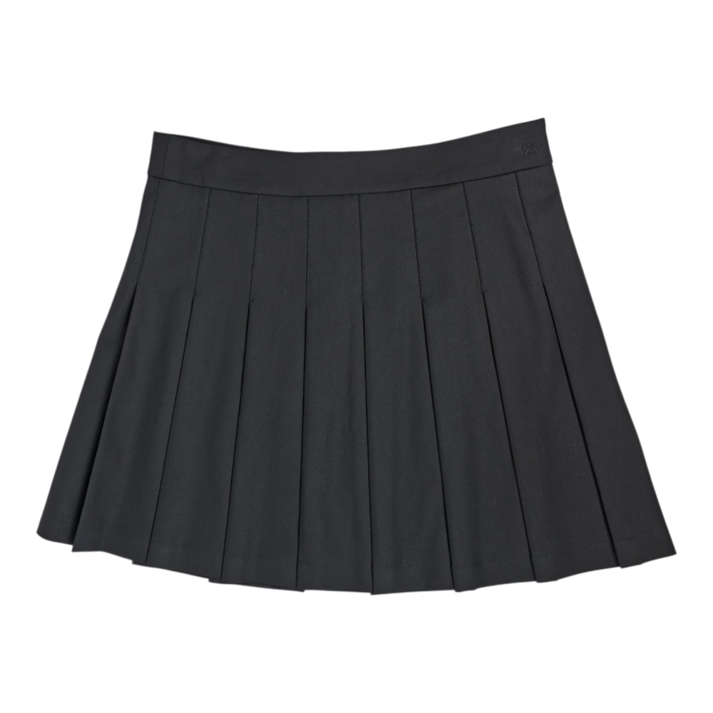 Aritzia Sunday Best Pleated Mini Skirt Black Lined Size 6